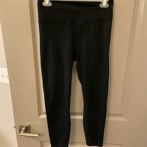 Fabletics Powerhold High Waisted Leggings 7/8 Black size M